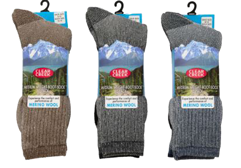 Men's Clear Creek Wool Blend Boot SOCK