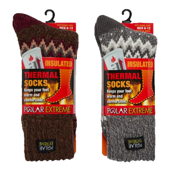 Polar Extreme Men's Thermal Socks - Marl