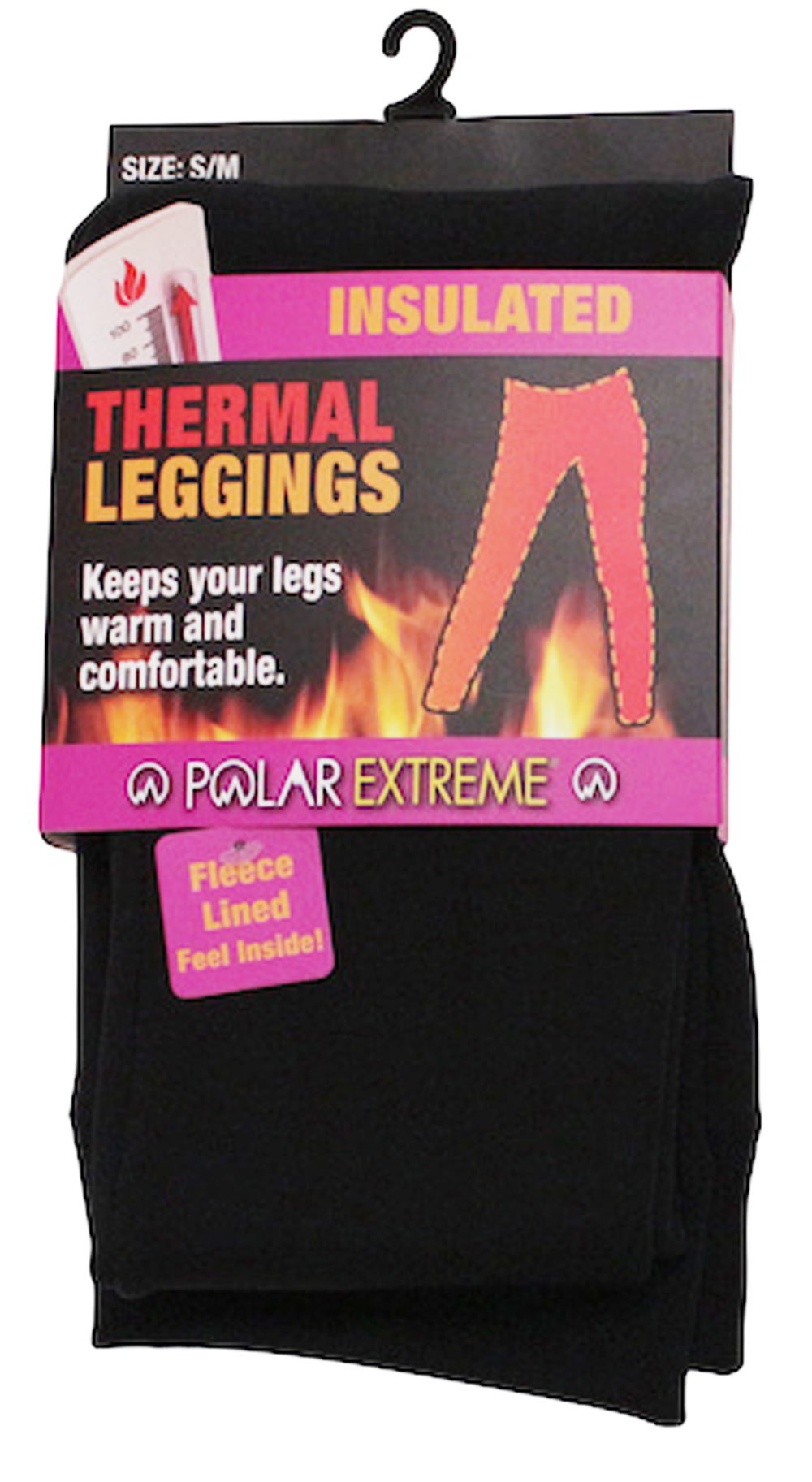 Polar Extreme Women's Thermal Sherpa Leggings Insulated Polyester Fleece  Lined (S/M, Brown)