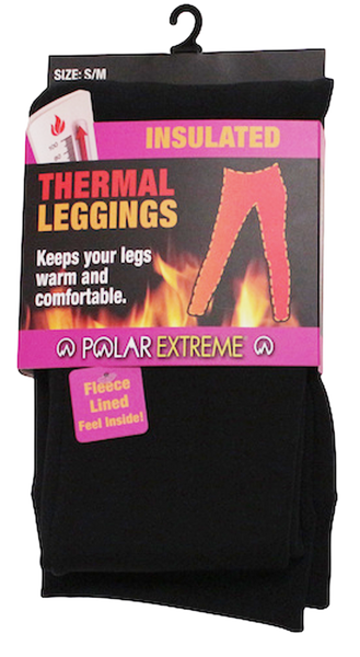 24 Pack in Black - Wholesale Women's Fleece Lined Bulk Leggings Women's  Stretchy Thermal Jogger Tights 
