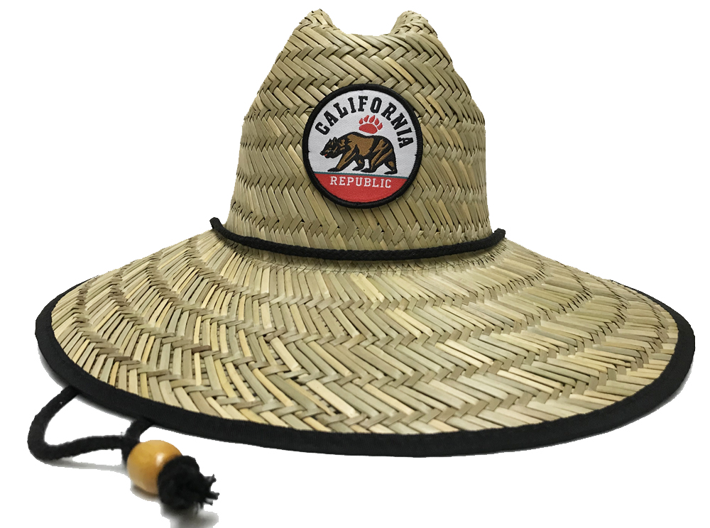 California Flag Straw Hat – TraderBo's